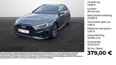 Grau (daytonagrau perleffekt) Gebraucht 2022 Audi A4 S-Line Kombi | 24.890 € (Superpreis)