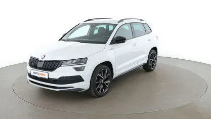 Gebraucht Skoda Karoq SportLine 190 PS (139 kW) 2020 Weiß SUV