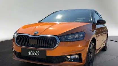 Gebraucht Skoda Fabia Style 95 PS (69 kW) 2022 Orange Kleinwagen