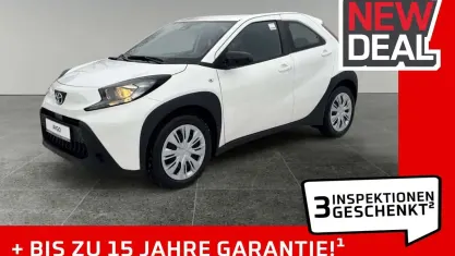 Neu Toyota Aygo Business Edition 72 PS (52 kW) 2025 Weiß Kleinwagen