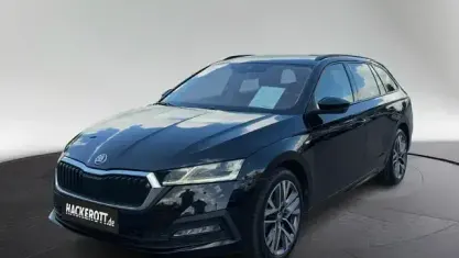 Brugt Skoda Octavia Ambition 150 HK (110 kW) 2023 Sort Stationcar