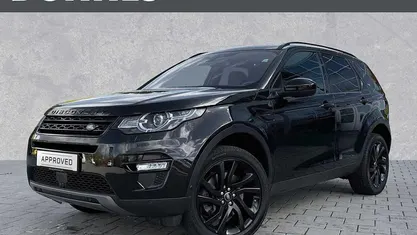 Schwarz (santoriniblack) Gebraucht 2018 Land Rover Discovery Sport HSE Luxury SUV | 32.130 €
