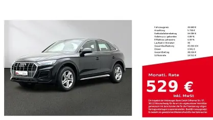 Usata Audi Q5 Sportback Advanced 299 CV (219 kW) 2023 Nero SUV