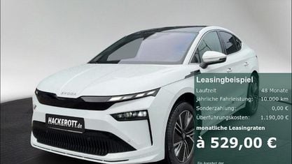 Nowe Skoda Enyaq iV Selection 210 kW (286 KM) 2026 Biały SUV