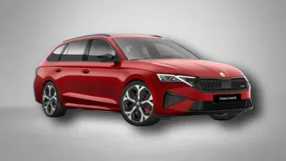Neu Skoda Octavia RS 265 PS (194 kW) 2026 Cinnamon red metallic cinnamon red metallic Kombi