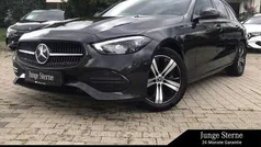 Lack graphitgrau Gebraucht 2021 Mercedes C220 Night Kombi | 26.980 € (Fairer Preis)