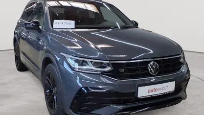 Delfingrau metallic Gebraucht 2021 VW Tiguan R-line SUV | 26.990 € (Fairer Preis)