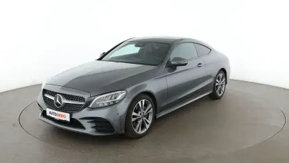 Gebraucht Mercedes C180 AMG line 156 PS (114 kW) 2019 Grau Coupé