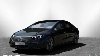 Unilack schwarz Gebraucht 2023 Mercedes EQS450+ AMG Limousine | 66.890 € (Fairer Preis)
