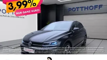 Gebraucht VW Polo R-line 95 PS (69 kW) 2021 Schwarz Limousine