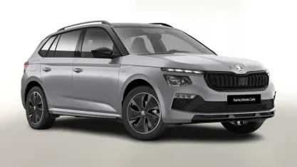 Neu Skoda Kamiq Monte Carlo 150 PS (110 kW) 2025 Brillantsilber metallic / dachf SUV
