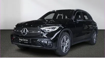 Gebraucht Mercedes GLC220 AMG line 197 PS (144 kW) 2023 Unilack schwarz SUV