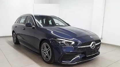 Gebraucht Mercedes C220 AMG line 200 PS (147 kW) 2023 Sodalithblau metallic Kombi