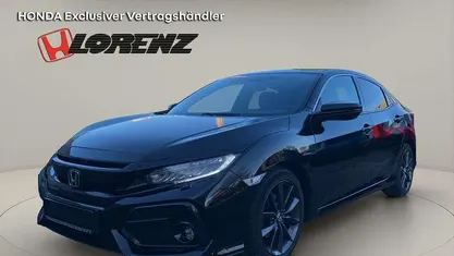 Schwarz Gebraucht 2022 Honda Civic Elegance Limousine | 21.890 € (Fairer Preis)