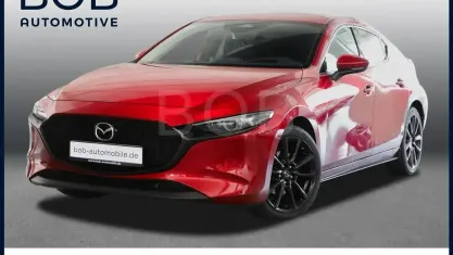 Gebraucht Mazda 3 Exclusive-Line 186 PS (136 kW) 2024 Soul red crystal (rot) (rot) Limousine