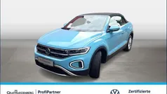 Blau Gebraucht 2024 VW T-Roc Cabriolet Style Cabrio | 31.888 € (Guter Preis)