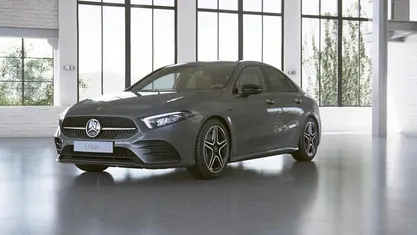 Gebraucht Mercedes A250 AMG 160 PS (117 kW) 2021 Metalliclack mountaingrau Limousine