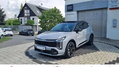 Wolfgrau metallic/schwarz Gebraucht 2025 Kia Sportage GT-Line SUV | 40.990 € (Fairer Preis)