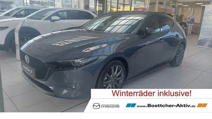 Grau Gebraucht 2024 Mazda 3 Exclusive Limousine | 25.990 € (Fairer Preis)
