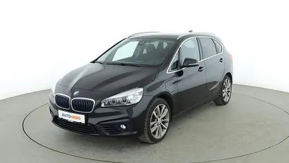 Begagnad BMW 225 Active Tourer Sport Line 224 HK (164 kW) 2017 Svart Minibuss
