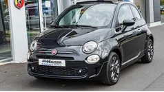 Schwarz Gebraucht 2021 Fiat 500C Cabrio | 13.685 € (Fairer Preis)