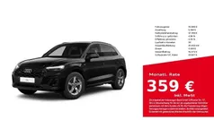Schwarz Gebraucht 2022 Audi Q5 S-Line SUV | 42.880 € (Fairer Preis)