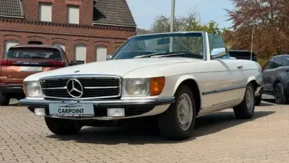 Używany Mercedes SL280 185 KM (136 kW) 1984 Biały Kabriolet