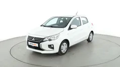 Weiß Gebraucht 2021 Mitsubishi Space Star Spirit Limousine | 10.780 € (Fairer Preis)