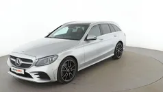 Grau Gebraucht 2019 Mercedes C300 AMG line Kombi | 25.640 € (Guter Preis)