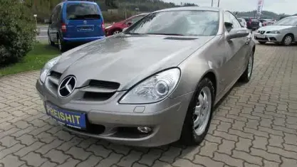 Gebraucht Mercedes SLK200 163 PS (119 kW) 2008 Silber Cabrio
