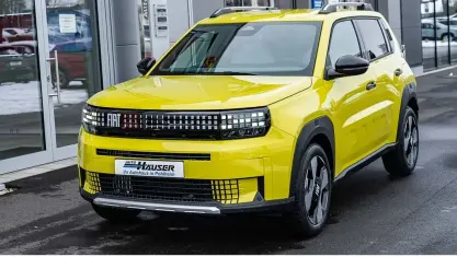 Neu Fiat Grande Panda La Prima 110 PS (80 kW) 2026 Gelb Kleinwagen