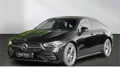 Gebraucht Mercedes CLA200 Shooting Brake AMG 163 PS (119 kW) 2025 Unilack nachtschwarz Kombi