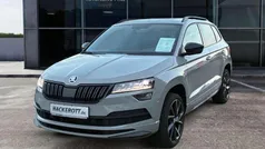 Grau Gebraucht 2021 Skoda Karoq SportLine SUV | 27.880 € (Fairer Preis)