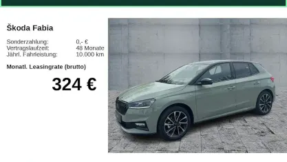 Gebraucht Skoda Fabia Monte Carlo 150 PS (110 kW) 2026 Grün Kleinwagen