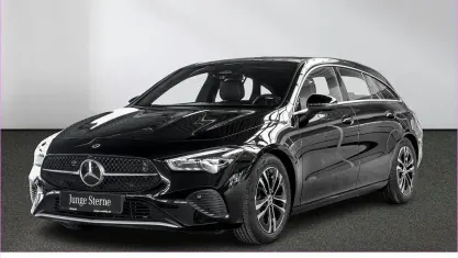 Gebraucht Mercedes CLA200 Shooting Brake 163 PS (119 kW) 2025 Unilack nachtschwarz Kombi