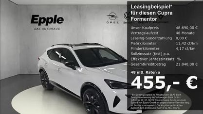 Nuova Cupra Formentor VZ 272 CV (200 kW) 2026 Nero SUV