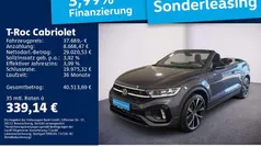Rauchgrau metallic Gebraucht 2025 VW T-Roc Cabriolet R-line Cabrio | 37.689 € (Fairer Preis)