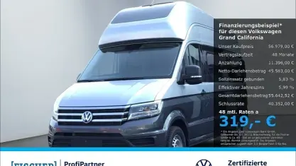 Gebraucht VW California California 177 PS (130 kW) 2024 Reflexsilber metallic/indiumgrau metalli (metallic) Van