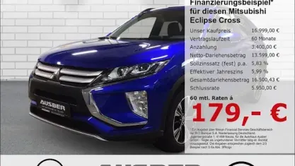 Gebraucht Mitsubishi Eclipse Cross Diamant Edition 163 PS (119 kW) 2020 P) (blau SUV
