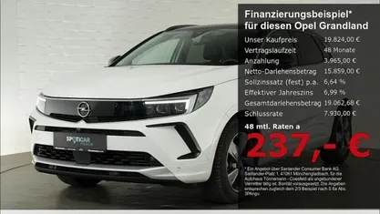 Weiss Gebraucht 2023 Opel Grandland X Elegance SUV | 19.824 € (Guter Preis)