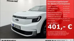 Weiss Neu 2024 Ford Explorer Extended Range SUV | 46.990 € (Fairer Preis)