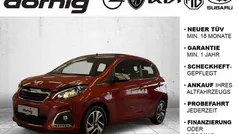Antelope rot metallic Gebraucht 2020 Peugeot 108 Top! Collection Kleinwagen | 11.290 € (Fairer Preis)