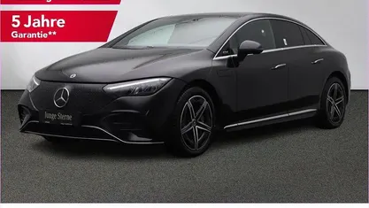 Lack obsidianschwarz Gebraucht 2024 Mercedes EQE350 AMG Limousine | 50.880 € (Fairer Preis)