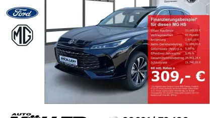 Neu MG HS Luxury 272 PS (200 kW) 2026 Schwarz SUV