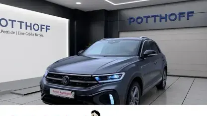 Gebraucht VW T-Roc R-line 150 PS (110 kW) 2022 Indiumgrau metallic SUV
