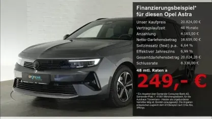 Gebraucht Opel Astra 131 PS (96 kW) 2024 Grau Kleinwagen