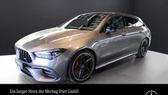 Metalliclack mountaingrau Gebraucht 2024 Mercedes CLA45 AMG Premium Plus Kombi | 58.760 € (Guter Preis)