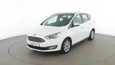 Weiß Gebraucht 2018 Ford C-MAX Titanium Van / Kleinbus | 12.810 € (Fairer Preis)