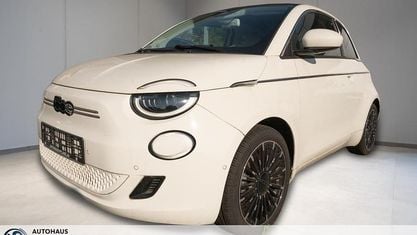 Brugt Fiat 500e La Prima 86 kW (118 HK) 2023 Hvid Cabriolet