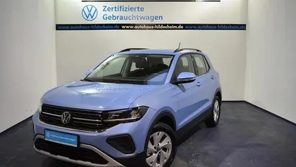 Gebraucht VW T-Cross Life 95 PS (69 kW) 2024 Blau SUV